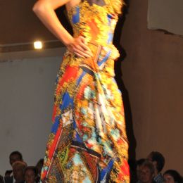 Abito sfilata colore