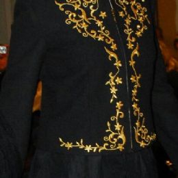 Abito sfilata nero